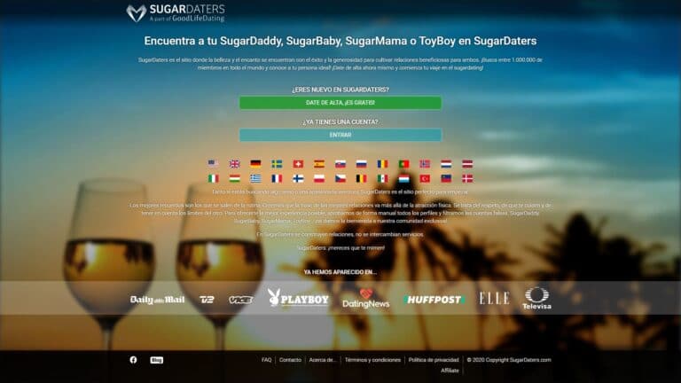 Sugardaters screenshot